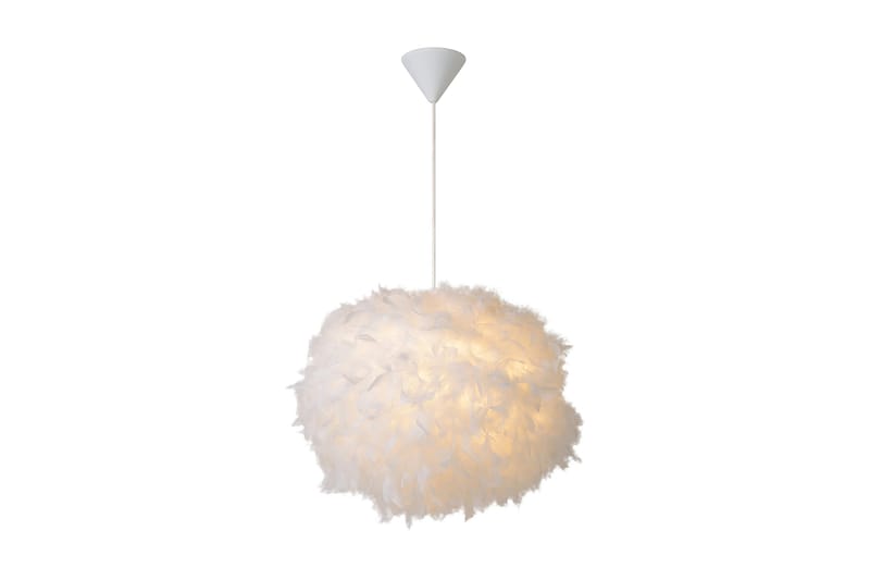 GOOSY Pendellampa Rund Vit - Fönsterlampa hängande - Kökslampa & pendellampa - Sovrumslampa