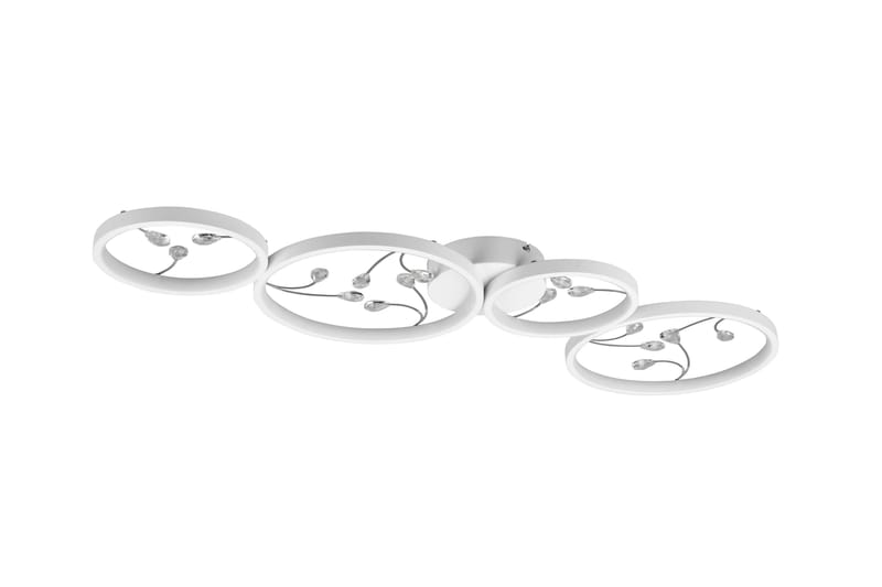 Groovy LED Plafond 4L mattvit/ krom - Matt vit/Krom - Belysning - Inomhusbelysning & lampor - Taklampor & takbelysning - Kökslampa & pendellampa