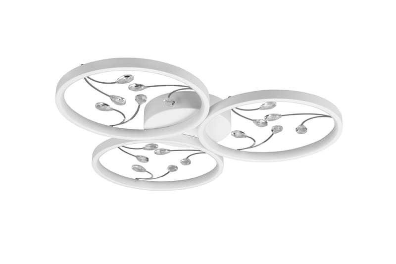 Groovy LED Plafond 3L mattvit/ krom - Matt vit/Krom - Belysning - Inomhusbelysning & lampor - Taklampor & takbelysning - Kökslampa & pendellampa