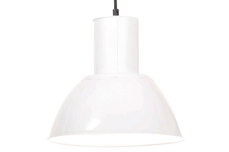 Hänglampa 25 W vit rund 28,5 cm E27 - Vit - K�ökslampa & pendellampa - Sovrumslampa - Fönsterlampa hängande