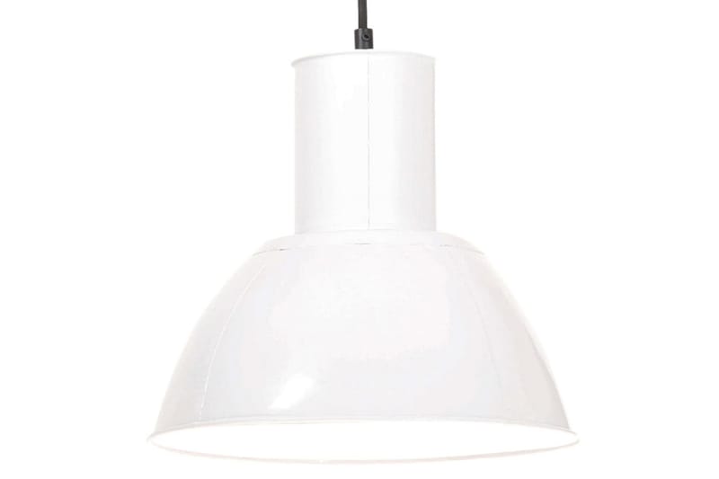 Hänglampa 25 W vit rund 28,5 cm E27 - Vit - Belysning - Inomhusbelysning & lampor - Taklampor & takbelysning - Kökslampa & pendellampa