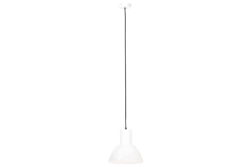 Hänglampa 25 W vit rund 28,5 cm E27 - Vit - Belysning - Inomhusbelysning & lampor - Taklampor & takbelysning - Kökslampa & pendellampa