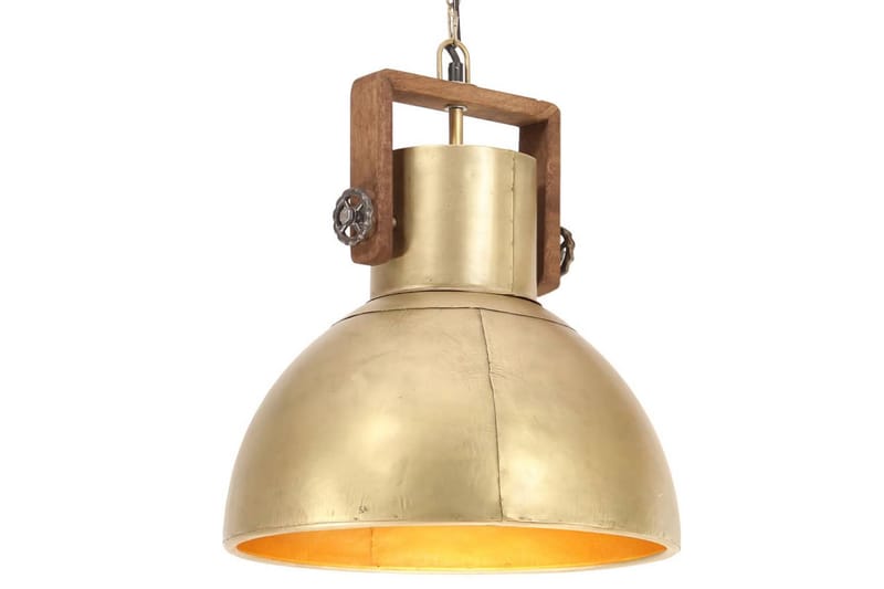 Hänglampa industriell 25 W mässing rund 40 cm E27 - Flerfärgad - Belysning - Inomhusbelysning & lampor - Taklampor & takbelysning - Kökslampa & pendellampa