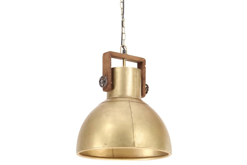 Hänglampa industriell 25 W mässing rund 40 cm E27 - Flerfärgad - Belysning - Inomhusbelysning & lampor - Taklampor & takbelysning - Kökslampa & pendellampa