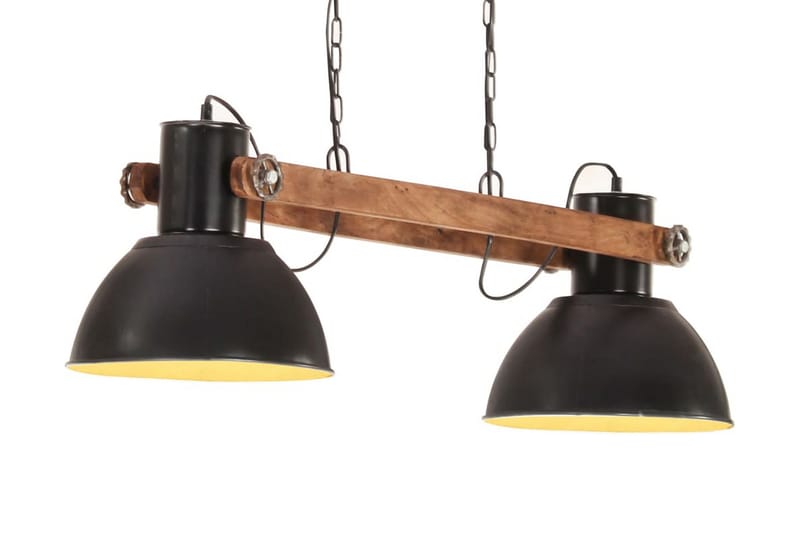 Hänglampa industriell 25 W svart 109 cm E27 - Svart - Kökslampa & pendellampa - Sovrumslampa - Fönsterlampa hängande
