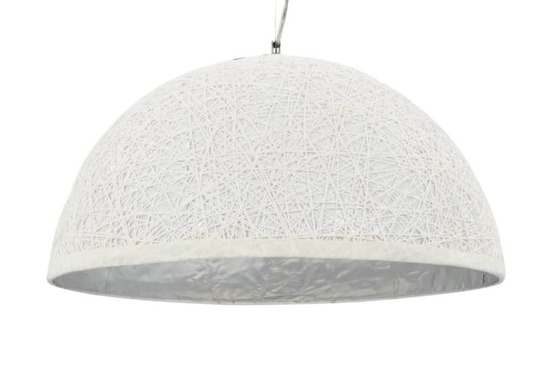 Hänglampa vit och silver Ã˜50 cm E27 - Flerfärgad - Belysning - Inomhusbelysning & lampor - Taklampor & takbelysning - Kökslampa & pendellampa