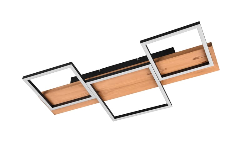 Harper LED Plafond 65 cm mattsvart/ trä - Trä - Belysning - Inomhusbelysning & lampor - Taklampor & takbelysning - Kökslampa & pendellampa