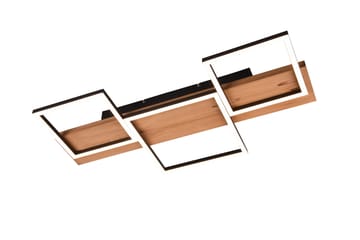 Harper LED Plafond 65 cm mattsvart/ trä - Trä - Belysning - Inomhusbelysning & lampor - Taklampor & takbelysning - Kökslampa & pendellampa