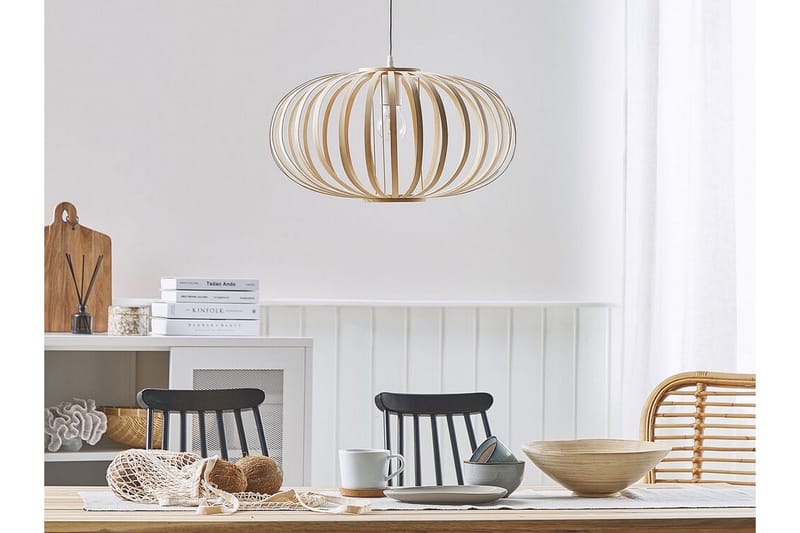 Havelen Taklampa Oval - Bambu/Ljusbrun - Belysning - Inomhusbelysning & lampor - Taklampor & takbelysning - Kökslampa & pendellampa