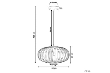 Havelen Taklampa Oval - Bambu/Ljusbrun - Belysning - Inomhusbelysning & lampor - Taklampor & takbelysning - Kökslampa & pendellampa