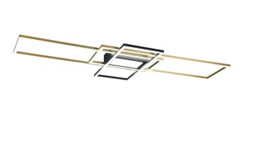 Irvine LED Plafond mattmässing/ mattsvart - Matt svart - Belysning - Inomhusbelysning & lampor - Taklampor & takbelysning - Kökslampa & pendellampa