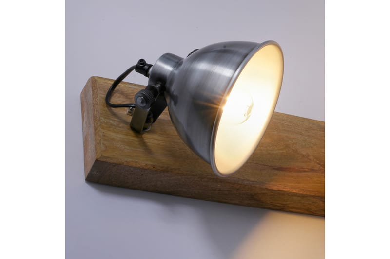LALOMA Taklampa 24x74 cm Grå/Natur - Kökslampa & pendellampa - Sovrumslampa - Fönsterlampa hängande