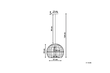 Liri Taklampa 31 cm - Koppar - Belysning - Inomhusbelysning & lampor - Taklampor & takbelysning - Kökslampa & pendellampa