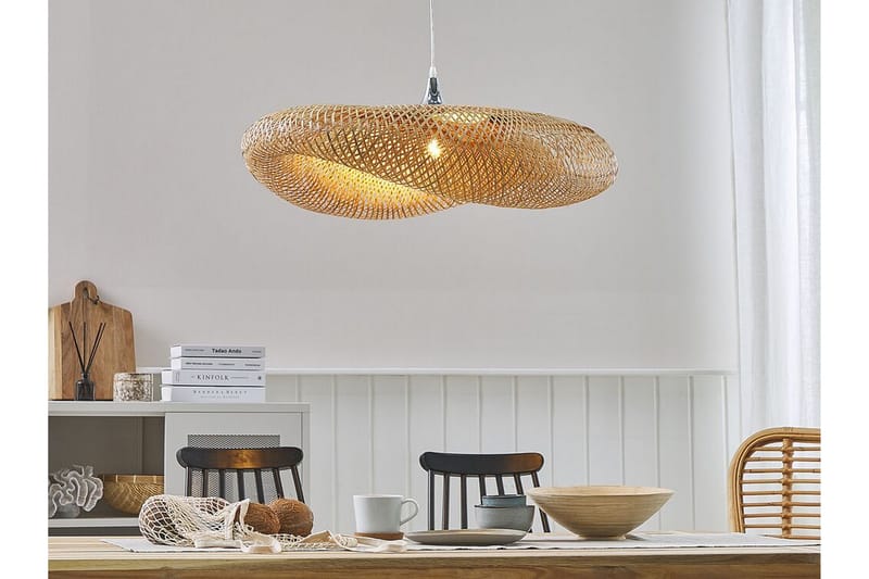 LOBINSTOWN Taklampa Stor Bambu/Ljusbrun - Belysning - Inomhusbelysning & lampor - Taklampor & takbelysning - Kökslampa & pendellampa