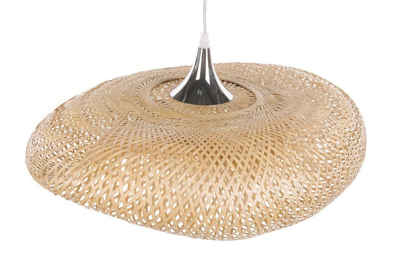LOBINSTOWN Taklampa Stor Bambu/Ljusbrun - Kökslampa & pendellampa - Sovrumslampa - Nätlampa - Fönsterlampa hängande