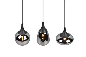 Lumina Taklampa 3L E14 mattsvart - Matt svart - Belysning - Inomhusbelysning & lampor - Taklampor & takbelysning - Kökslampa & pendellampa