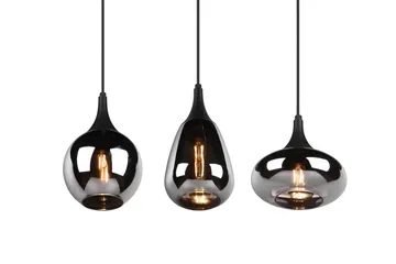 Lumina Taklampa 3L E14 mattsvart - Matt svart - Belysning - Inomhusbelysning & lampor - Taklampor & takbelysning - Kökslampa & pendellampa