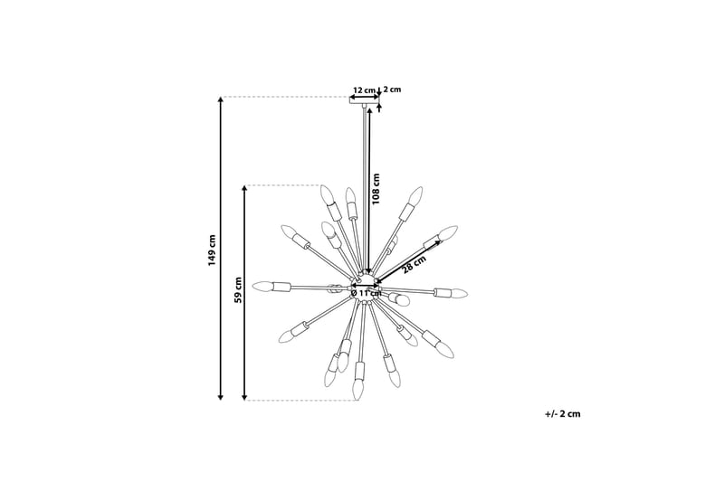 Maguse Taklampa 59 cm - Koppar - Belysning - Inomhusbelysning & lampor - Taklampor & takbelysning - Kökslampa & pendellampa
