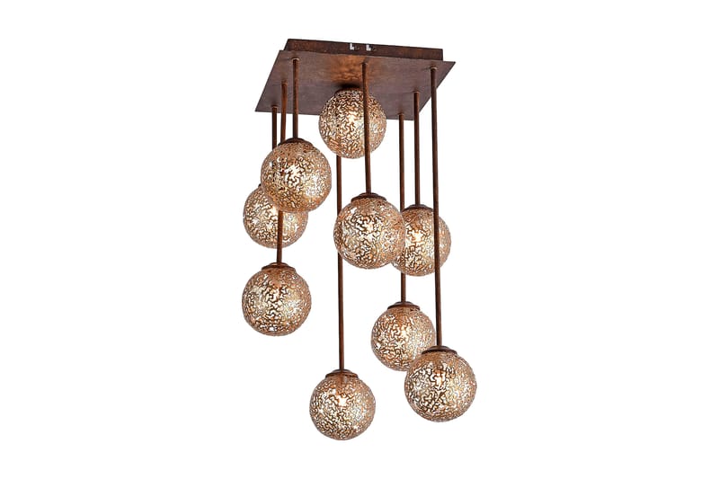 MALIN Taklampa Orange - Fönsterlampa hängande - Kökslampa & pendellampa - Sovrumslampa