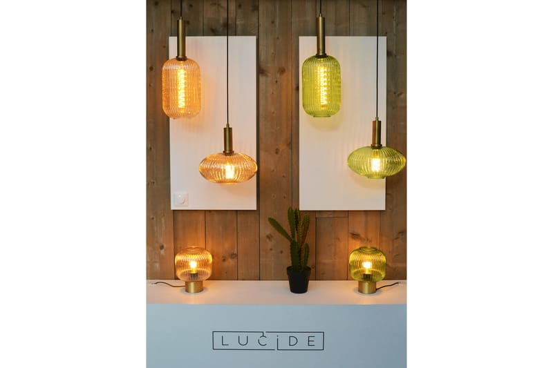 MALOTO Pendellampa Grön - Lucide - Fönsterlampa hängande - Kökslampa & pendellampa - Sovrumslampa