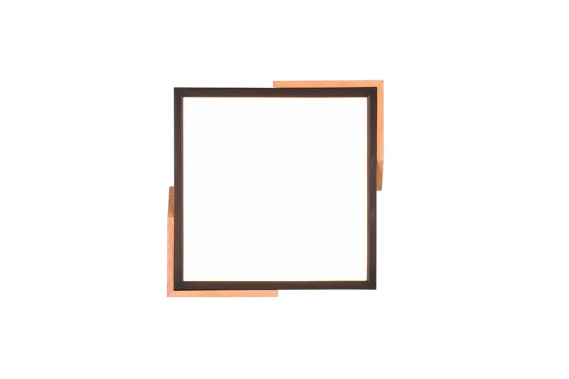 Meta LED Plafond mattsvart/ trä - Matt svart/Trä - Belysning - Inomhusbelysning & lampor - Taklampor & takbelysning - Kökslampa & pendellampa