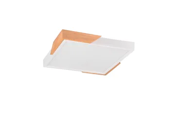 Meta LED Plafond mattvit/ trä - Matt vit/Trä - Belysning - Inomhusbelysning & lampor - Taklampor & takbelysning - Kökslampa & pendellampa