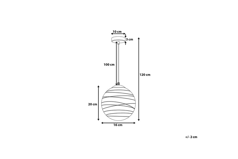 MIRNA Taklampa 16 cm - Kökslampa & pendellampa - Sovrumslampa - Fönsterlampa hängande