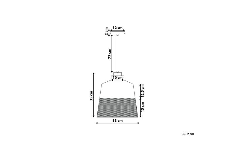 MUGA Taklampa 33 cm - Kökslampa & pendellampa - Sovrumslampa - Fönsterlampa hängande