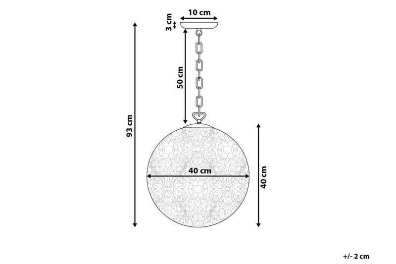 MURES Taklampa 40 cm - Kökslampa & pendellampa - Sovrumslampa - Fönsterlampa hängande