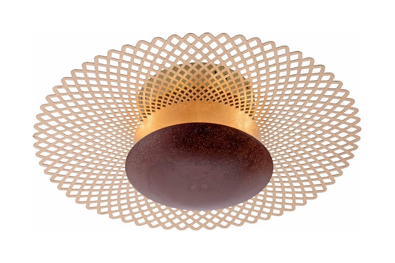 NEVIS taklampa, rusty coloured, Rostbrun