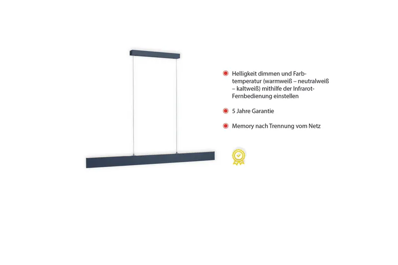 NILA Pendellampa, anthrazit - Grå - Belysning - Inomhusbelysning & lampor - Taklampor & takbelysning - Kökslampa & pendellampa