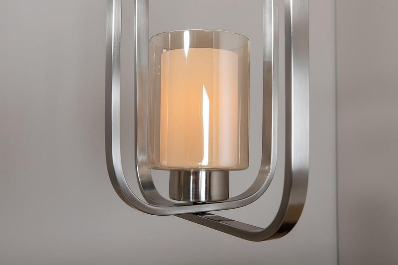 NOHIK Pendellampa Dimbar LED Silver Stor - Kökslampa & pendellampa - Sovrumslampa - Fönsterlampa hängande