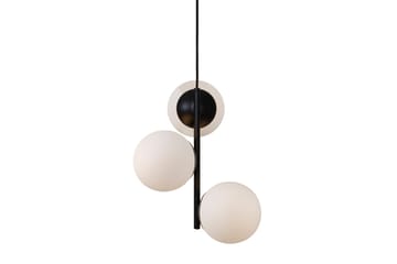 Nordlux Lilly Pendellampa Svart/Opalvit