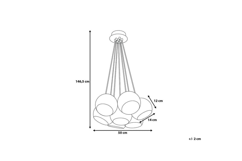 OLZA Taklampa 14 cm - Kökslampa & pendellampa - Sovrumslampa - Fönsterlampa hängande