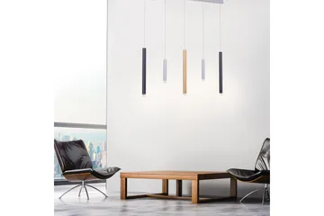 PURE-GEMIN Pendellampa, aluminium 100x200 cm - Grå/Guld - Belysning - Inomhusbelysning & lampor - Taklampor & takbelysning - Kökslampa & pendellampa