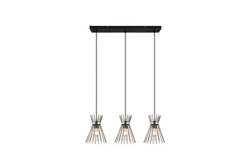 Rod Taklampa 3L E27 svart/ guld - Svart/Guld - Belysning - Inomhusbelysning & lampor - Taklampor & takbelysning - Kökslampa & pendellampa