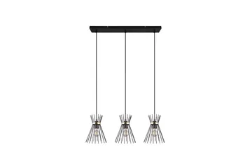 Rod Taklampa 3L E27 svart/ guld - Svart/Guld - Belysning - Inomhusbelysning & lampor - Taklampor & takbelysning - Kökslampa & pendellampa