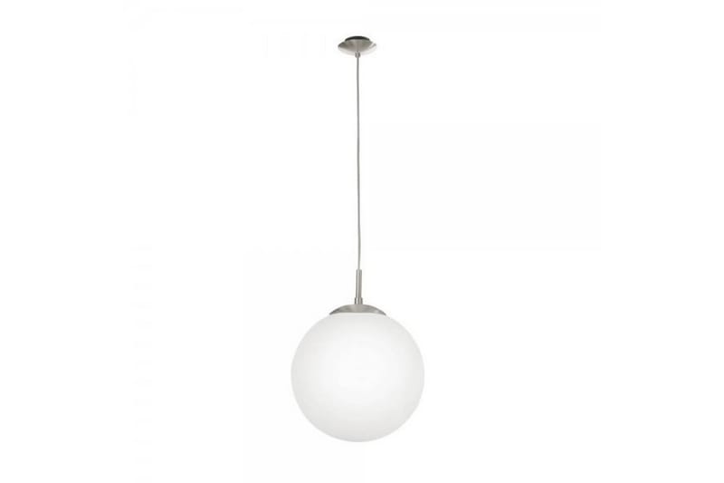 RONDO Taklampa 30 cm Nickel/Opal - Eglo - Fönsterlampa hängande - Kökslampa & pendellampa - Sovrumslampa