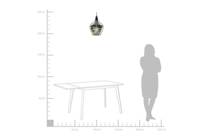 SANGONE Taklampa 23 cm - Kökslampa & pendellampa - Sovrumslampa - Fönsterlampa hängande