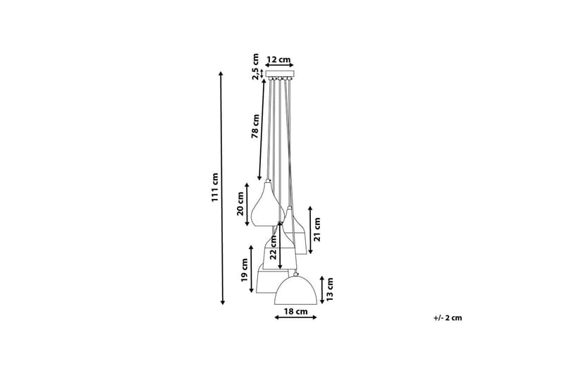Savio Taklampa 18 cm - Svart - Belysning - Inomhusbelysning & lampor - Taklampor & takbelysning - Kökslampa & pendellampa