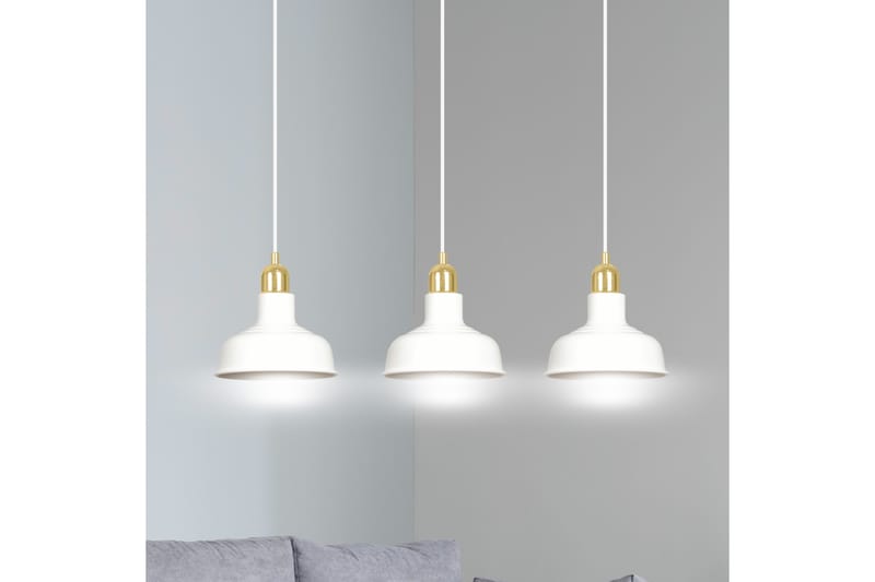 Scandinavian Choice Ibor 3 pendel Vit - Kökslampa & pendellampa - Sovrumslampa - Fönsterlampa hängande