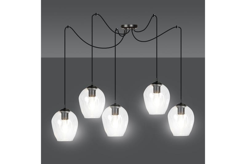 Scandinavian Choice Level 5 pendel Transparent - Kökslampa & pendellampa - Sovrumslampa - Fönsterlampa hängande
