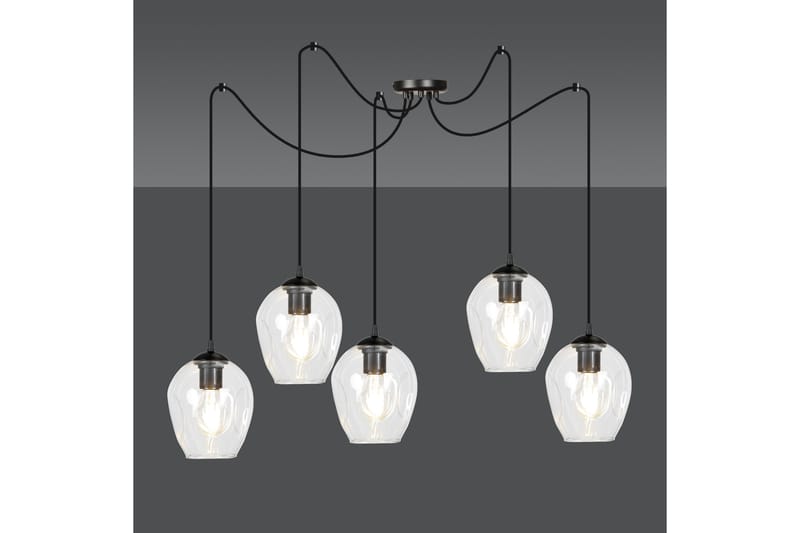 Scandinavian Choice Level 5 pendel Transparent - Kökslampa & pendellampa - Sovrumslampa - Fönsterlampa hängande