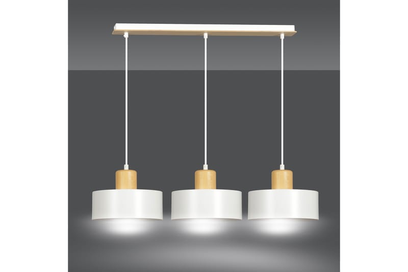 Scandinavian Choice Torin 3 pendel Vit - Kökslampa & pendellampa - Sovrumslampa - Fönsterlampa hängande