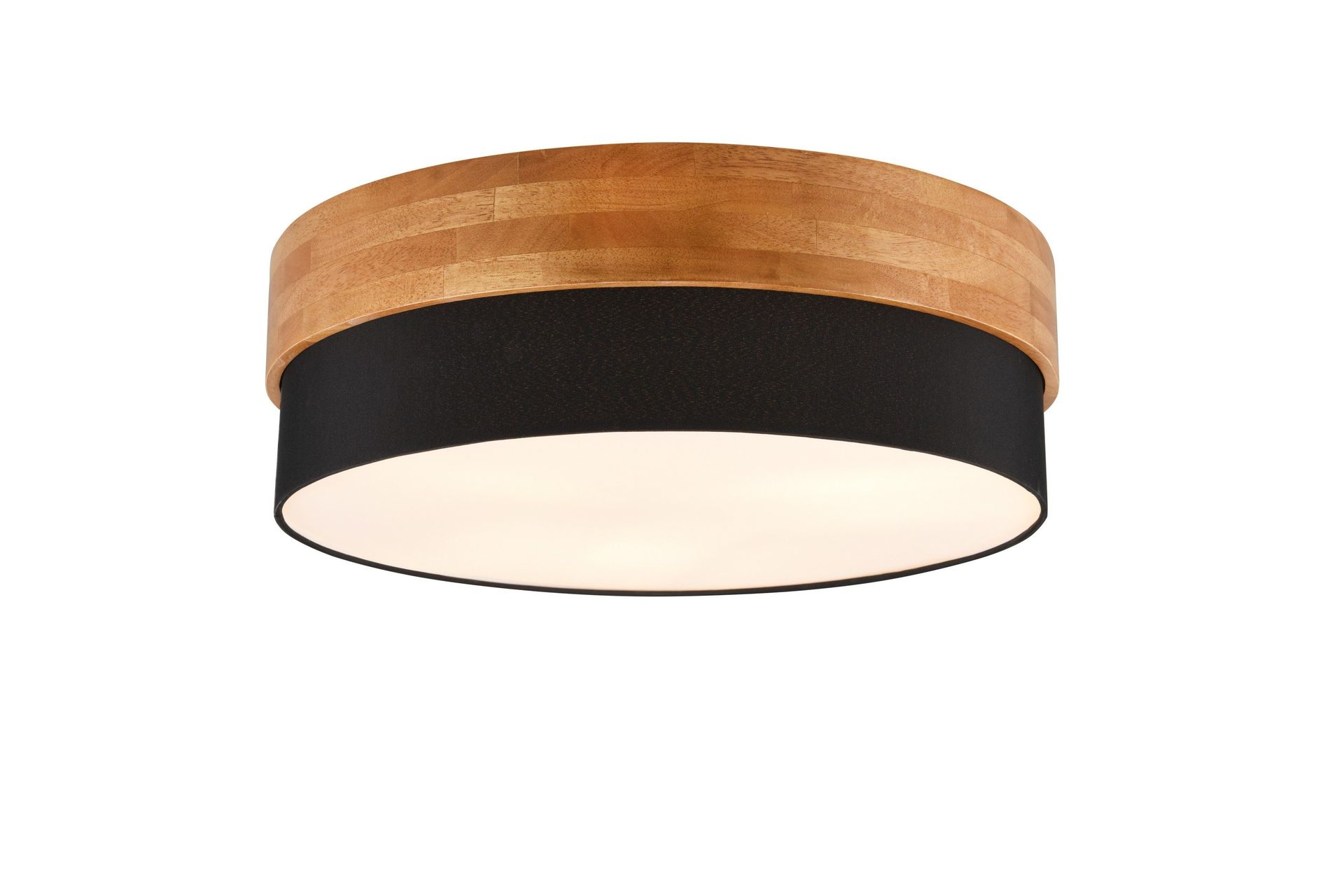 Seasons Plafond 50 cm E14 svart/ trä - Svart/Trä