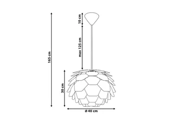 Segre Taklampa 40 cm - Blå - Belysning - Inomhusbelysning & lampor - Taklampor & takbelysning - Kökslampa & pendellampa