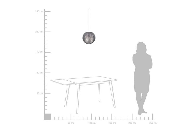 Seine Taklampa 30 cm - Silver - Belysning - Inomhusbelysning & lampor - Taklampor & takbelysning - Kökslampa & pendellampa