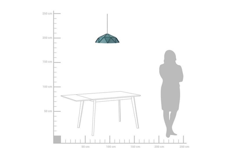 SENIA Taklampa 45 cm - Kökslampa & pendellampa - Sovrumslampa - Fönsterlampa hängande