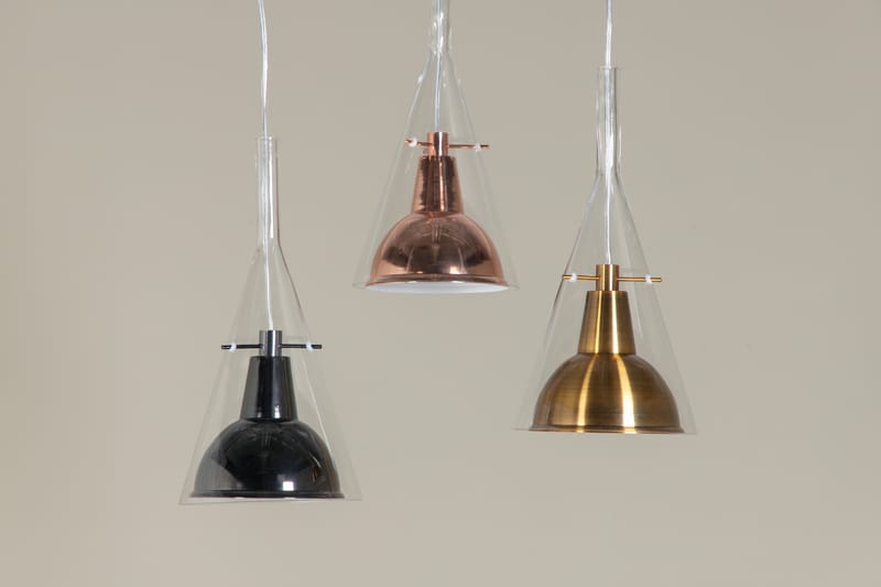 SIVOTA Taklampa Glas/Svart - Kökslampa & pendellampa - Sovrumslampa - Fönsterlampa hängande