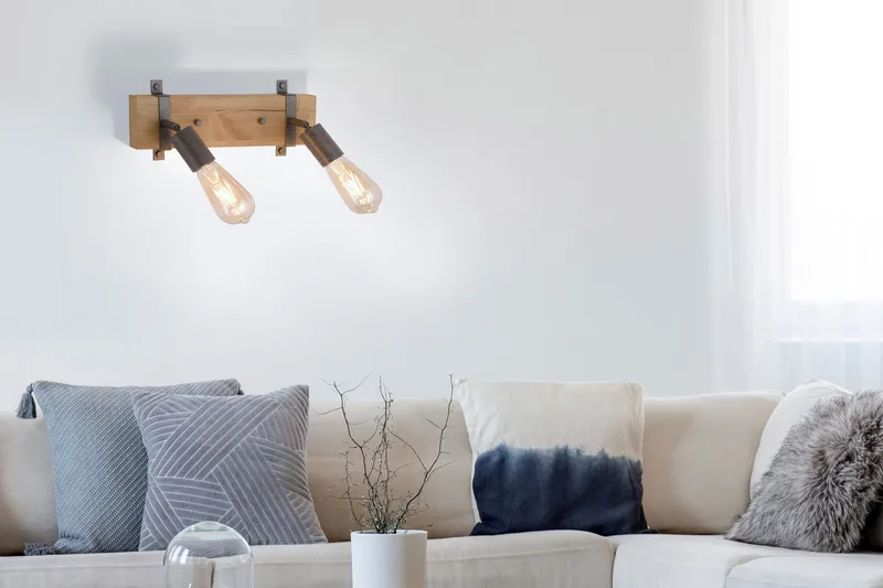 SLAT taklampa, natur trä 15 cm - Natur - Belysning - Inomhusbelysning & lampor - Taklampor & takbelysning - Kökslampa & pendellampa